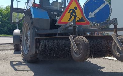 Услуги дорожной щетки на базе МТЗ - Грозный, заказать или взять в аренду