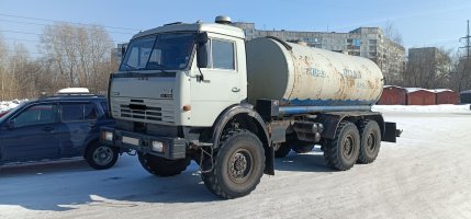 Доставка и перевозка питьевой и технической воды 10 м3